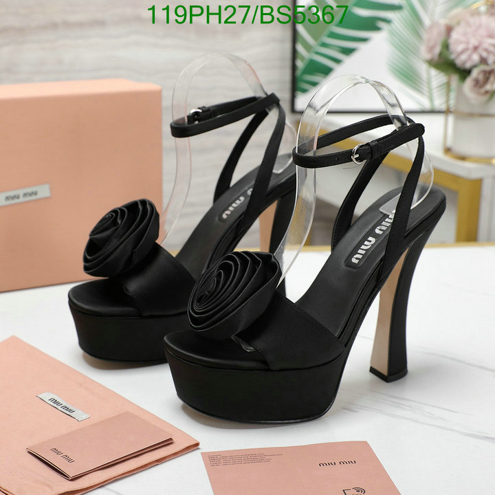 Women Shoes-Miu Miu Code: BS5367 $: 119USD