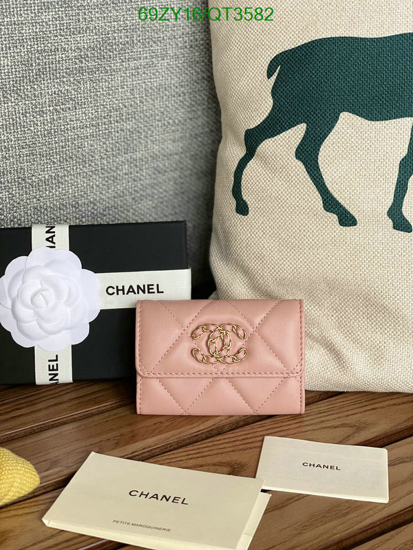 Chanel Bag-(4A)-Wallet- Code: QT3582 $: 69USD