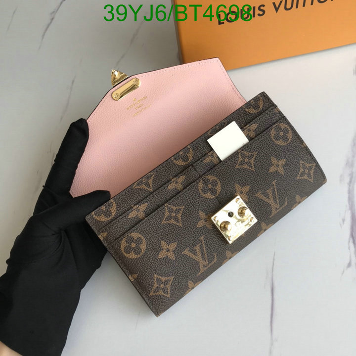 LV Bag-(4A)-Wallet- Code: BT4698 $: 39USD