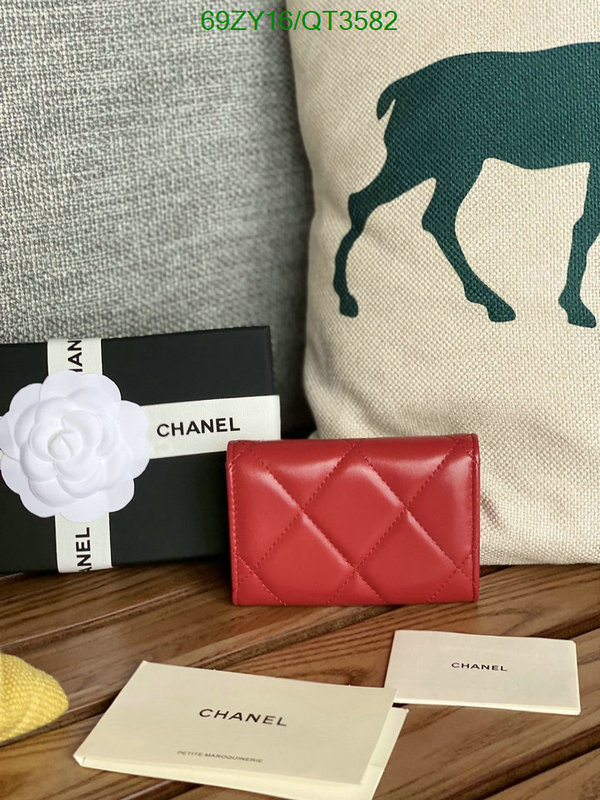 Chanel Bag-(4A)-Wallet- Code: QT3582 $: 69USD