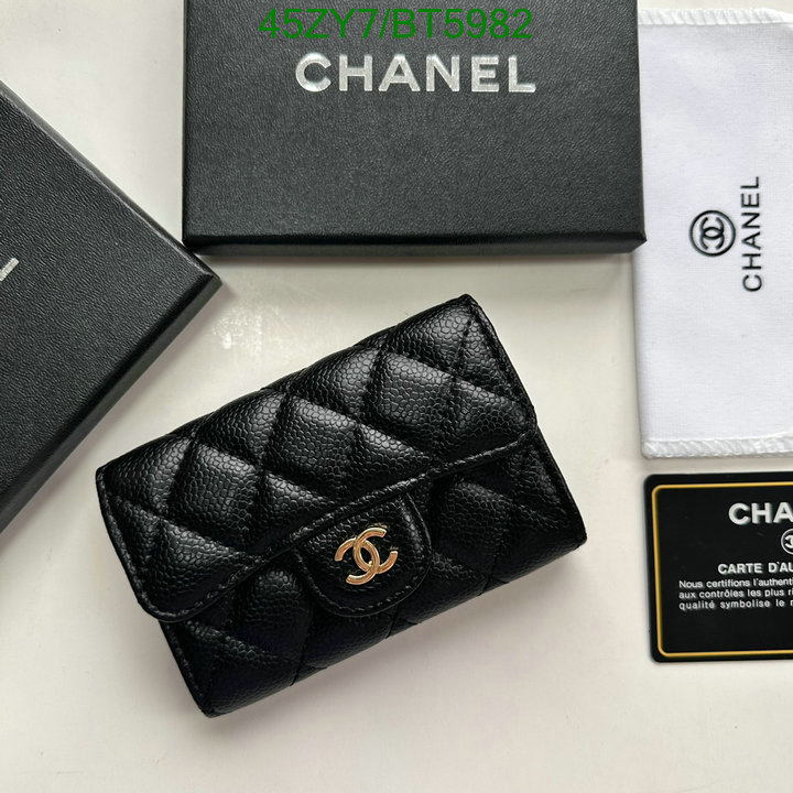 Chanel Bag-(4A)-Wallet- Code: BT5982 $: 45USD