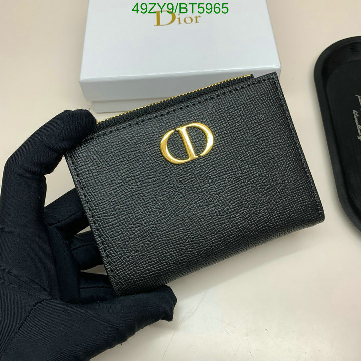 Dior Bag-(4A)-Wallet- Code: BT5965 $: 49USD