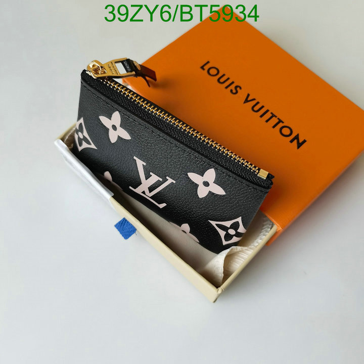 LV Bag-(4A)-Wallet- Code: BT5934 $: 39USD