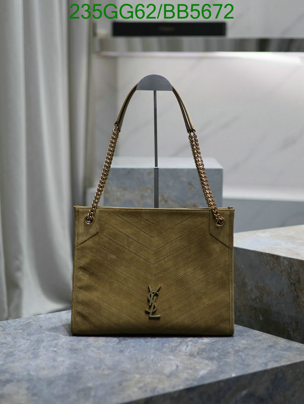 YSL Bag-(Mirror)-Handbag- Code: BB5672 $: 235USD