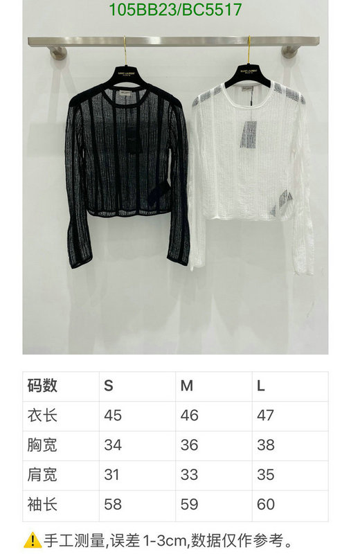 Clothing-YSL Code: BC5517 $: 105USD