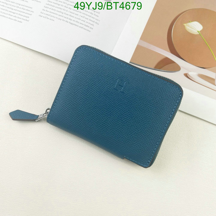 Hermes Bag-(4A)-Wallet- Code: BT4679 $: 49USD