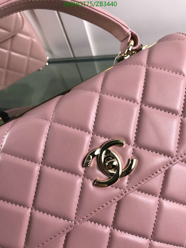 Chanel Bag-(Mirror)-Handbag- Code: ZB3440 $: 269USD