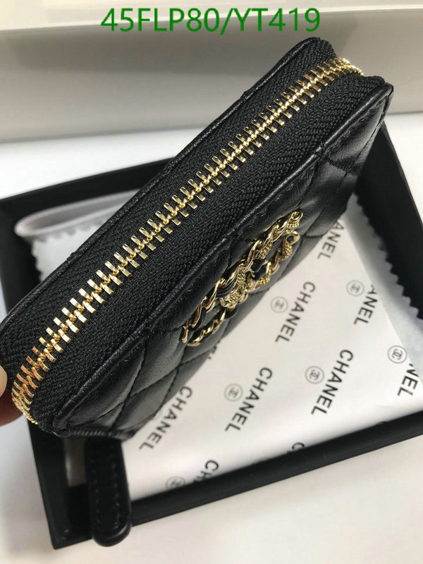 Chanel Bag-(4A)-Wallet- Code: YT419 $: 45USD