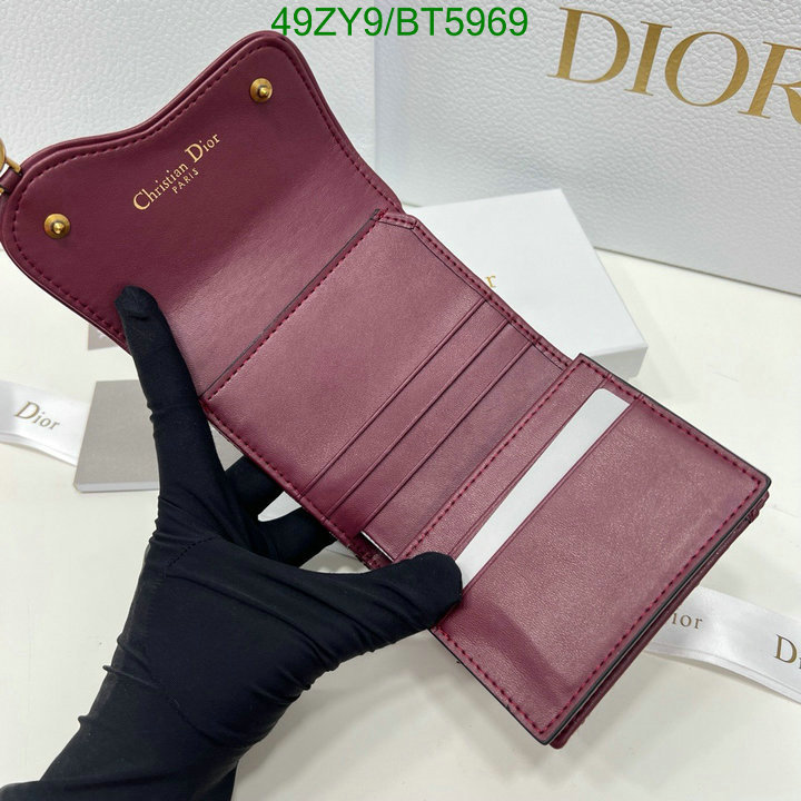 Dior Bag-(4A)-Wallet- Code: BT5969 $: 49USD