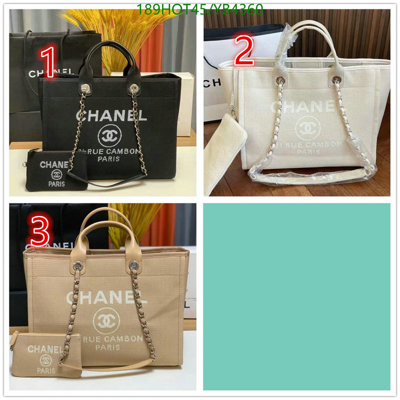 Chanel Bag-(Mirror)-Deauville Tote- Code: YB4360