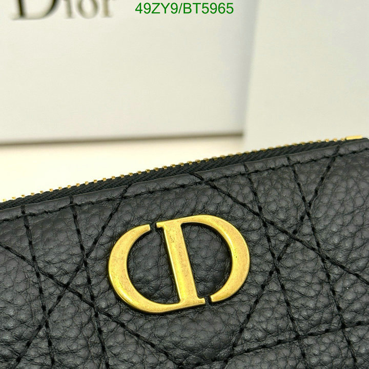 Dior Bag-(4A)-Wallet- Code: BT5965 $: 49USD