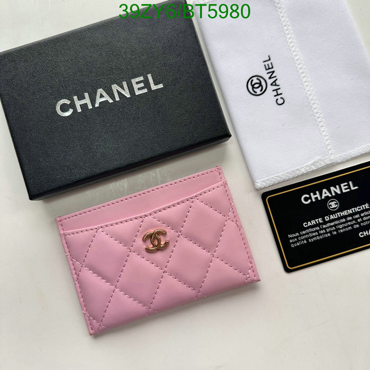 Chanel Bag-(4A)-Wallet- Code: BT5980 $: 39USD