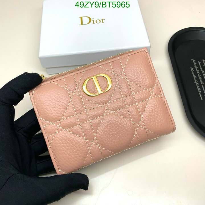 Dior Bag-(4A)-Wallet- Code: BT5965 $: 49USD