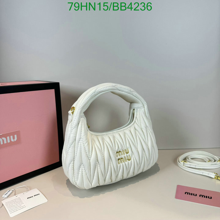 Miu Miu Bag-(4A)-Diagonal- Code: BB4236