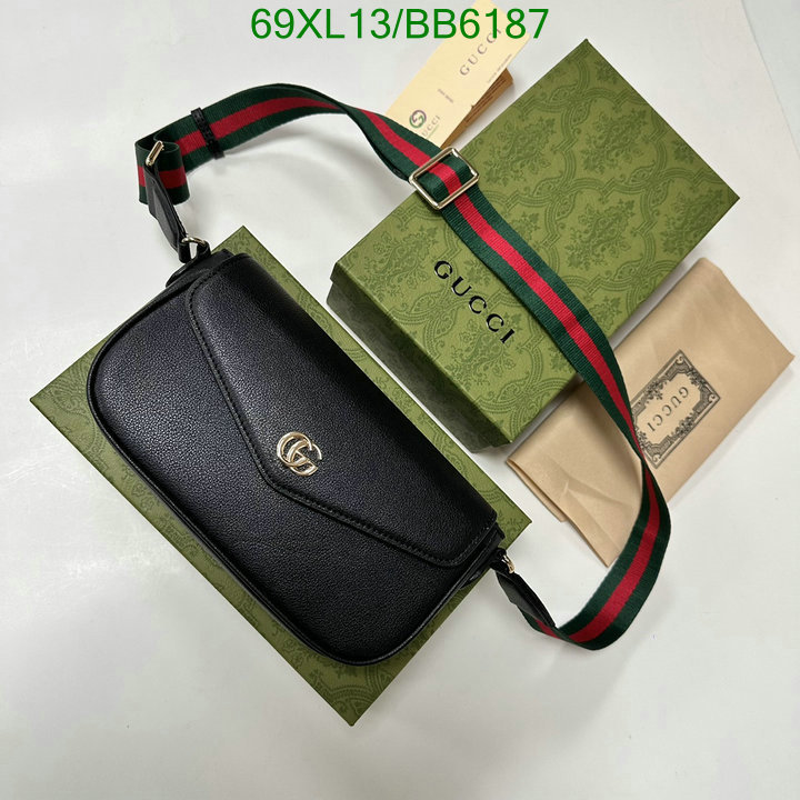 Gucci Bag-(4A)-Crossbody- Code: BB6187 $: 69USD