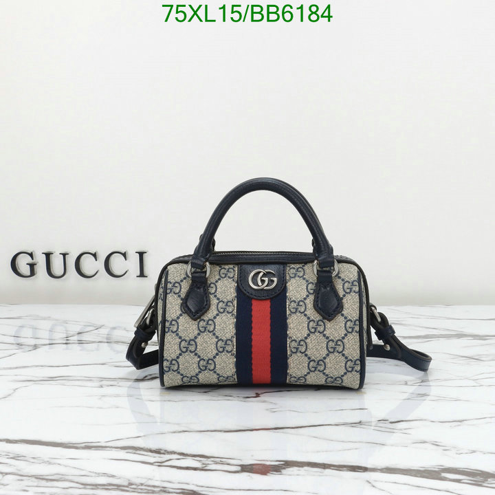 Gucci Bag-(4A)-Crossbody- Code: BB6184 $: 75USD