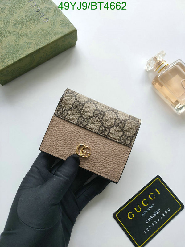 Gucci Bag-(4A)-Wallet- Code: BT4662 $: 49USD