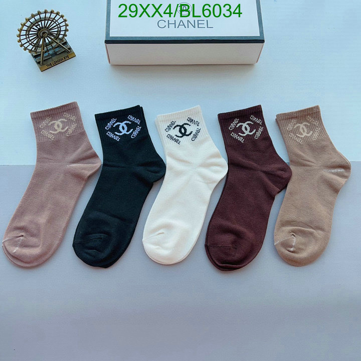 Sock-Chanel Code: BL6034 $: 29USD