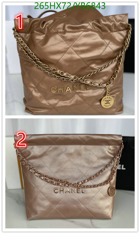 Chanel Bag-(Mirror)-Handbag- Code: YB6843 $: 265USD