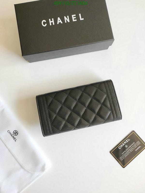 Chanel Bag-(4A)-Wallet- Code: ZT1604 $: 49USD