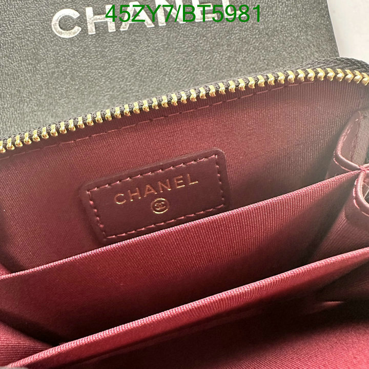 Chanel Bag-(4A)-Wallet- Code: BT5981 $: 45USD