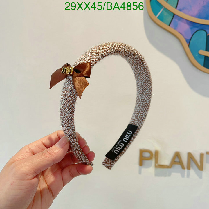 Headband-MIU MIU Code: BA4856 $: 29USD