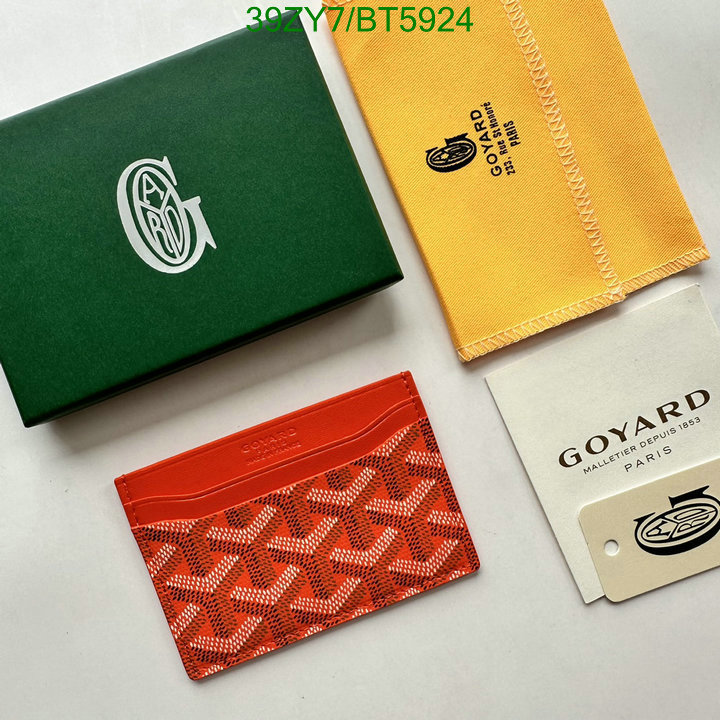 Goyard Bag-(4A)-Wallet- Code: BT5924 $: 39USD