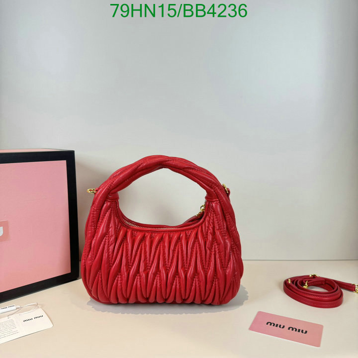 Miu Miu Bag-(4A)-Diagonal- Code: BB4236