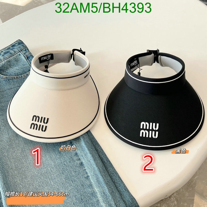 Cap-(Hat)-Miu Miu Code: BH4393 $: 32USD