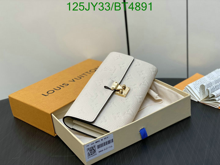 LV Bag-(Mirror)-Wallet- Code: BT4891 $: 125USD