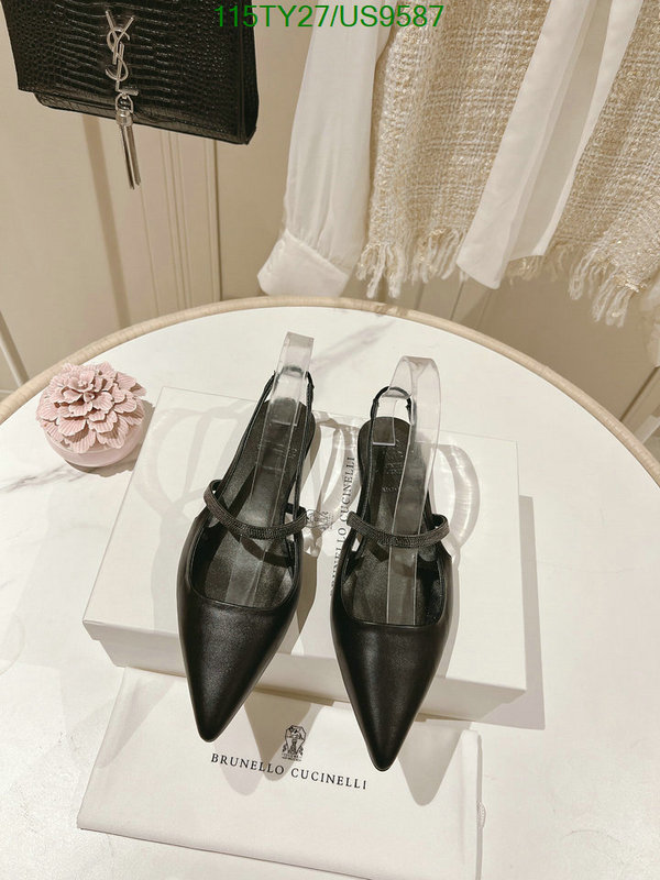Women Shoes-Brunello Cucinelli Code: US9587 $: 115USD