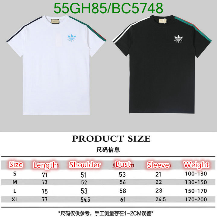 Clothing-Gucci Code: BC5748 $: 55USD