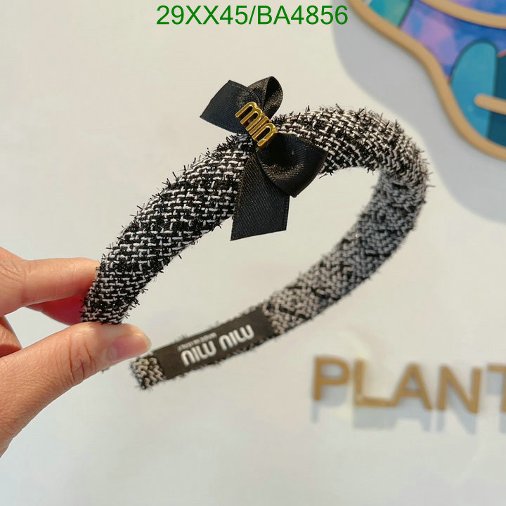 Headband-MIU MIU Code: BA4856 $: 29USD