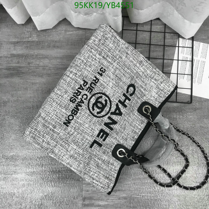 Chanel Bag-(4A)-Deauville Tote- Code: YB4551 $: 95USD