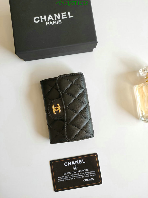 Chanel Bag-(4A)-Wallet- Code: ZT1602 $: 45USD