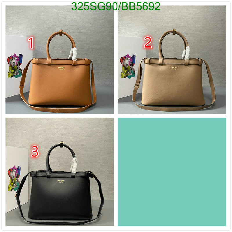 Prada Bag-(Mirror)-Handbag- Code: BB5692 $: 325USD