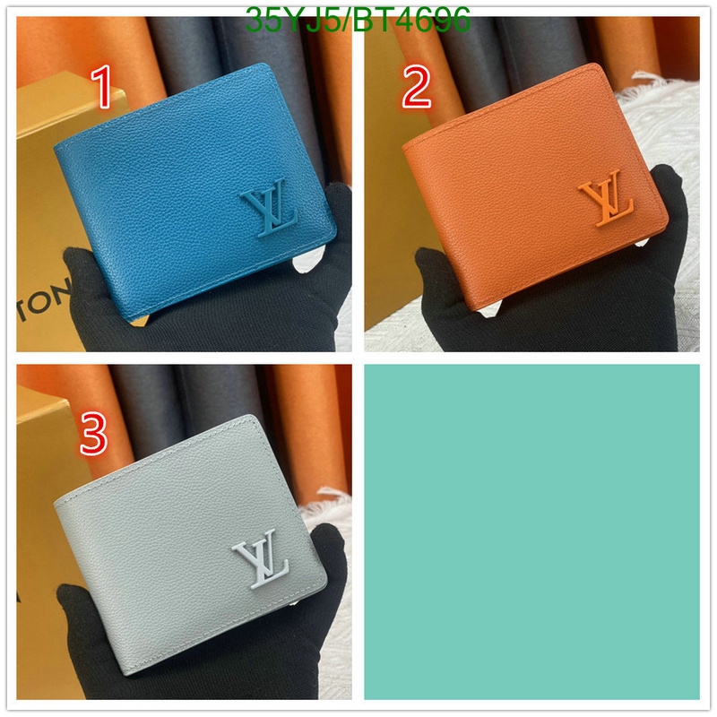 LV Bag-(4A)-Wallet- Code: BT4696 $: 35USD