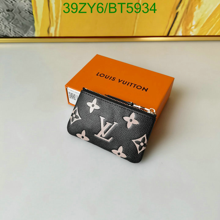 LV Bag-(4A)-Wallet- Code: BT5934 $: 39USD