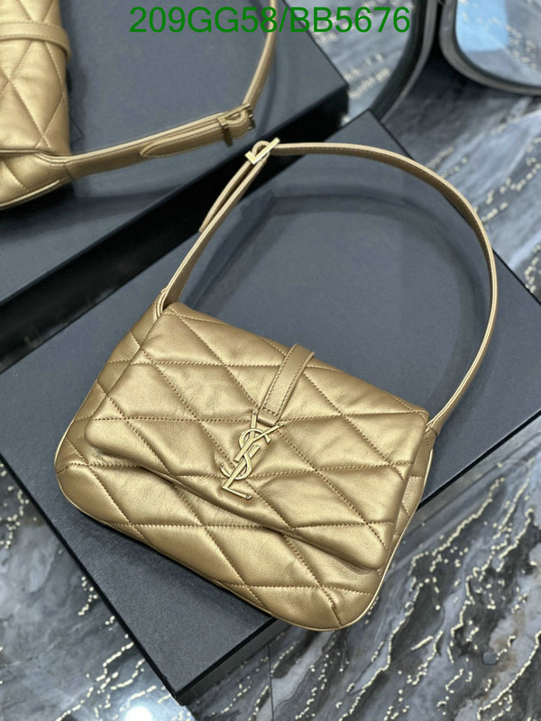 YSL Bag-(Mirror)-Handbag- Code: BB5676 $: 209USD