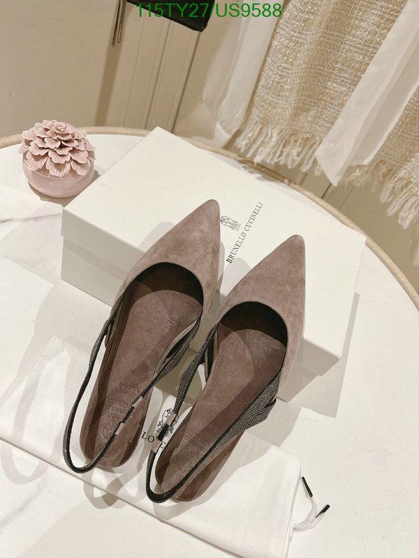 Women Shoes-Brunello Cucinelli Code: US9588 $: 115USD