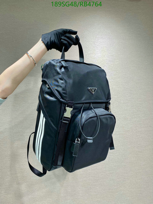 Prada Bag-(Mirror)-Backpack- Code: RB4764 $: 189USD