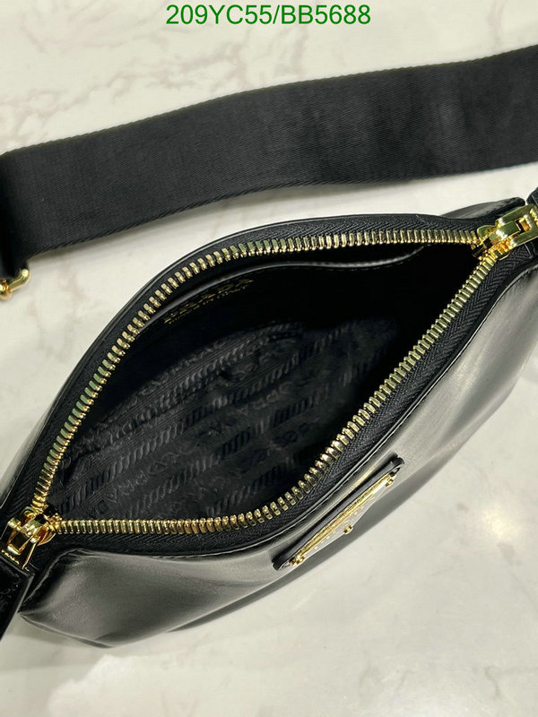 Prada Bag-(Mirror)-Crossbody- Code: BB5688 $: 209USD