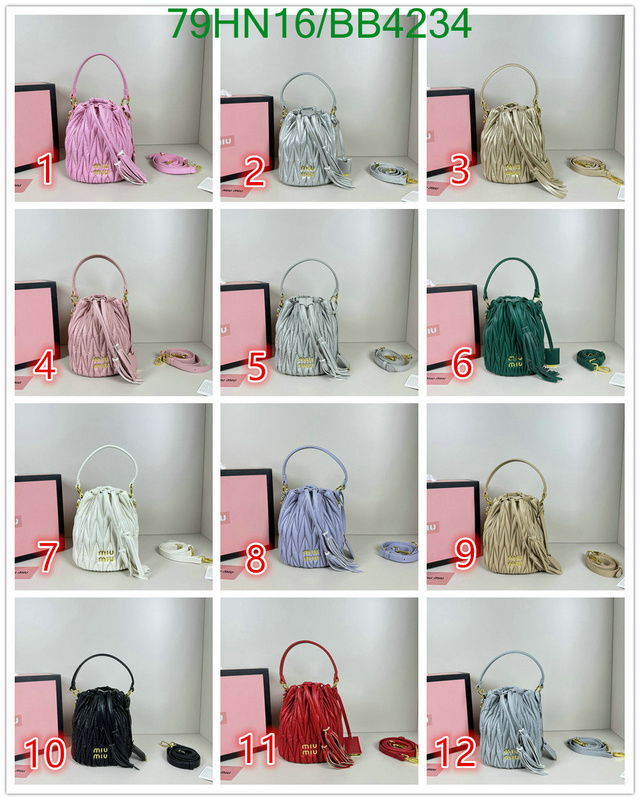 Miu Miu Bag-(4A)-Bucket bag- Code: BB4234 $: 79USD