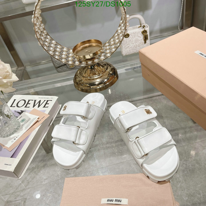 Women Shoes-Miu Miu Code: DS1005 $: 125USD