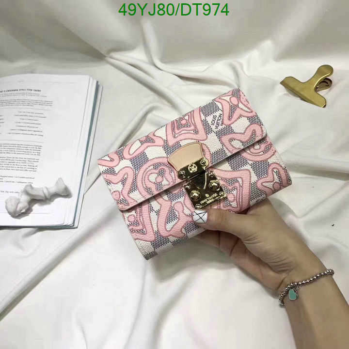LV Bag-(4A)-Wallet- Code: DT974 $: 49USD