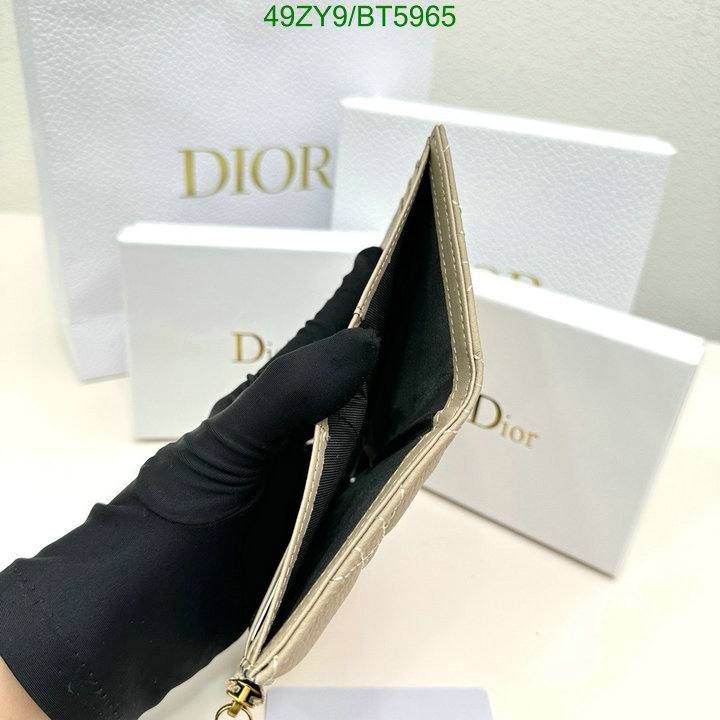 Dior Bag-(4A)-Wallet- Code: BT5965 $: 49USD