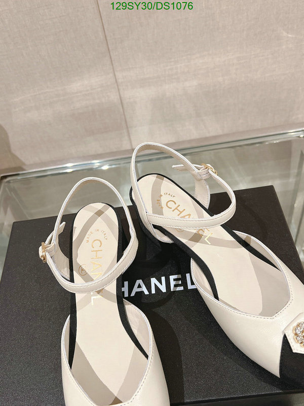 Women Shoes-Chanel Code: DS1076 $: 129USD