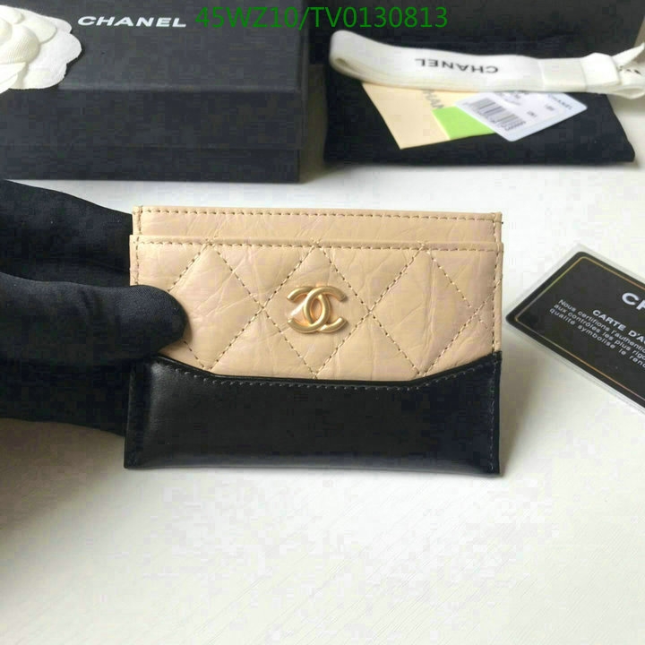 Chanel Bag-(4A)-Wallet- Code: TV0130813 $: 45USD