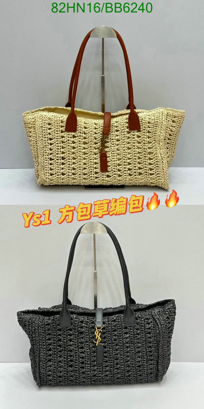 YSL Bag-(4A)-Handbag- Code: BB6240 $: 82USD