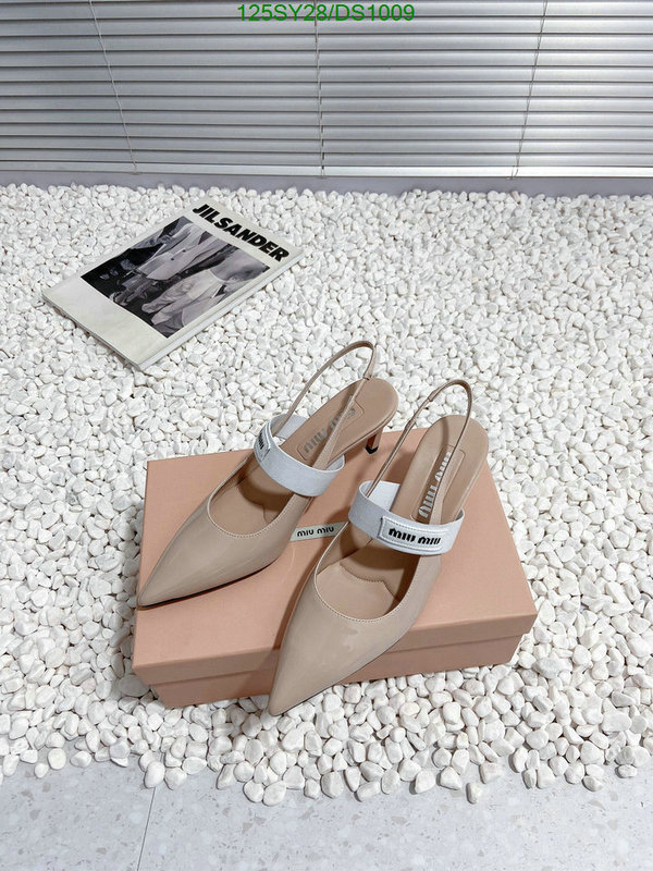 Women Shoes-Miu Miu Code: DS1009 $: 125USD